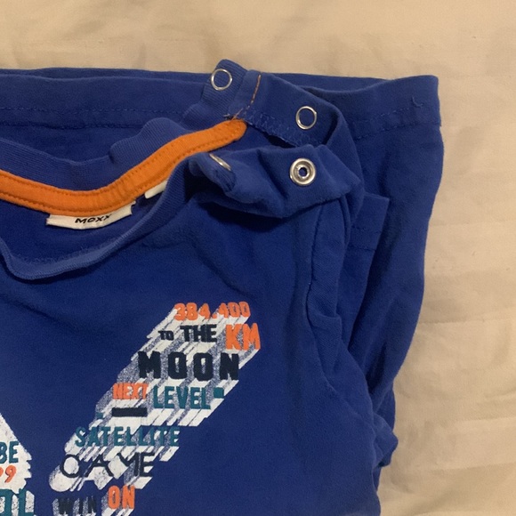 Mexx toddler blue long sleeve T-shirt shirt 18-24months - Picture 5 of 5